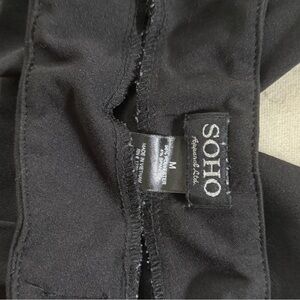 Soho Classic Black Trousers